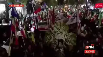 راهپیمایی باشکوه مردم کرمانشاه / چهل و دومین شب متوالی تاریخ سازی مرزداران ایرانی + فیلم