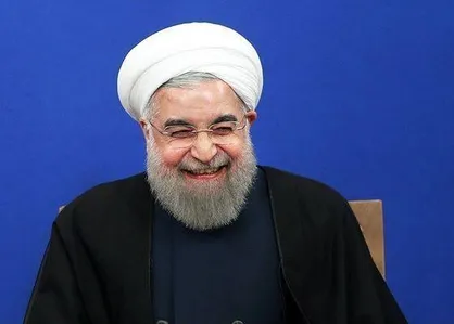 لبخند سوزناک روحانی!