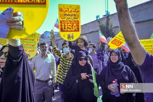 راهپیمایی مردمی اعلام انزجار از اقدام تروریستی حرم شاهچراغ(ع) در شیراز