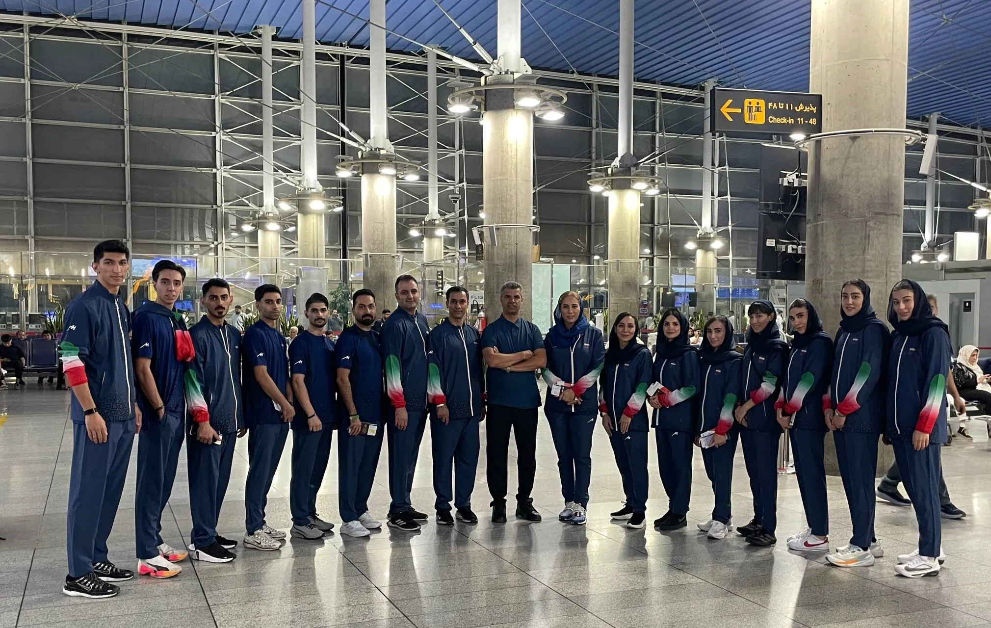 کاروان تکواندو ایران راهی ناگویا شد