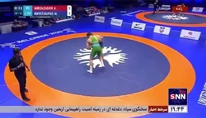 میرزازاده فینالیست شد و مدالش را قطعی کرد