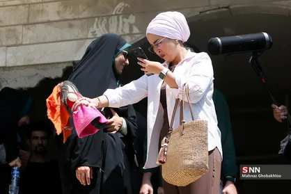 بازدید خبرنگاران بین&zwnj;المللی از محل اصابت موشک های رژیم صهیونیستی در تهران