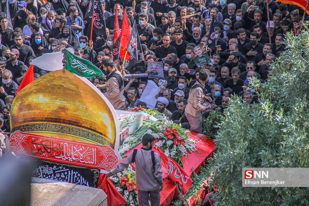تشییع و خاکسپاری «شهید عبدالله اسکندری» در شیراز