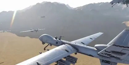 ائتلاف متجاوز سعودی مدعی مقابله با پهپاد یمنی شد