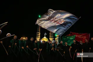 آیین سنتی عزاداری «مشق شمشیر» نجفی های مقیم قم