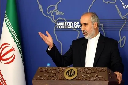 کنعانی: اظهارات مکرون در خصوص ایران مداخله جویانه و مشوق خشونت&zwnj;طلبان است