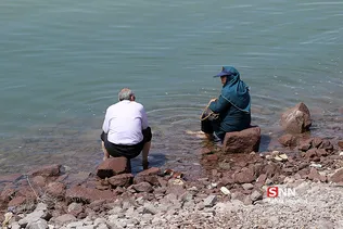 بالا آمدن سطح آب دریاچه ارومیه