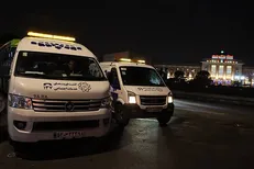 خدمت‌رسانی گشت حامی شهر و مددسرا‌های منطقه ۱۱ به افراد بی‌خانمان