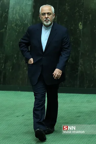 جلسه علنی مجلس با حضور ظریف وزیر امور خارجه