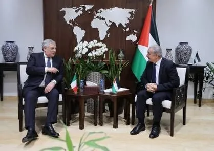 درخواست تشکیلات خودگردان از ایتالیا: فلسطین را به رسمیت بشناسید