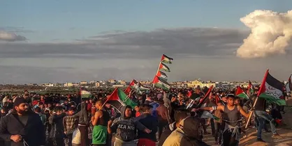 یک شهید و ۲۰ زخمی در ۳۹ اُمین راهپیمایی حق بازگشت غزه