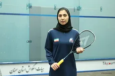 کامبک تماشایی نجمه بوشهری/ اسکواش‌باز ایران به جمع ۱۶ نفر برتر رسید
