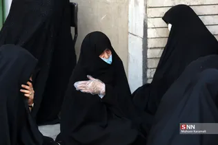 روضه خانگی در جوار خانه مادر شهید / قم