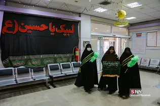 عیادت سفیران کریمه از کودکان بیمارستان حضرت معصومه(س) قم