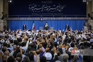 دیدار دست‌اندرکاران و کارگزاران حج با رهبر معظم انقلاب