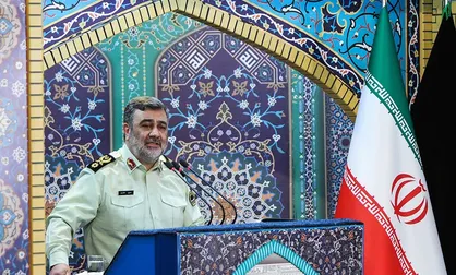 نیروی انتظامی در تامین امنیت اخلاقی و اجتماعی تنهاست/ برای امنیت مردم تا پای جان ایستاده&lrm;ایم