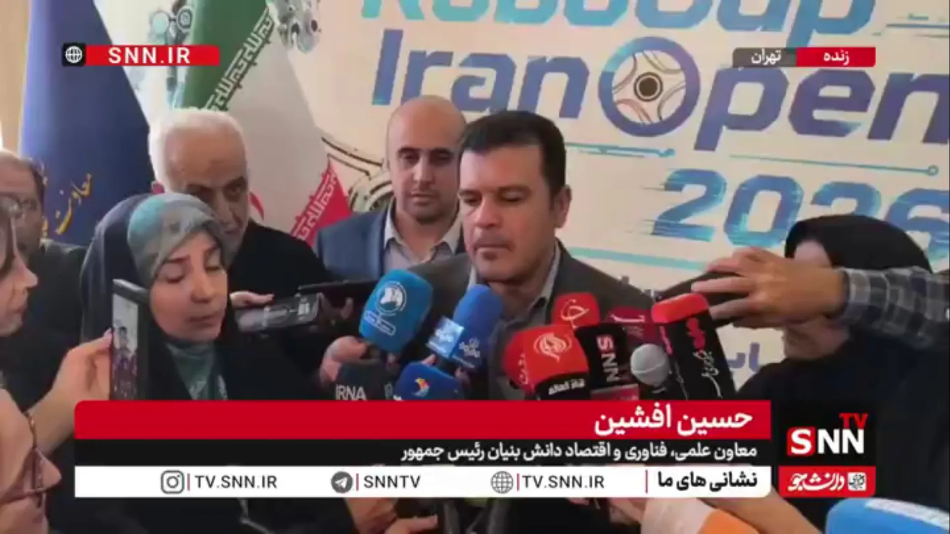 افشین: در مسابقات ربوکاپ کره جنوبی نتوانستیم رتبه اول، دوم و سوم را کسب کنیم؛ انتظار هم نداشتیم/ قول می‌دهیم سال آینده رتبه مناسب کسب کنیم