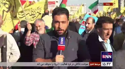 گزارش خبرنگار دانشجو از تجمع حمایت از کودکان غزه در میدان انقلاب