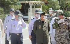بازدید فرمانده کل ارتش از دانشگاه پدافند هوایی