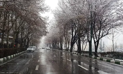 گزارشی از شرایط خیابان&zwnj;ها در روز برفی تهران