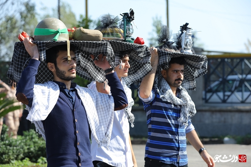 تدفین 18 ساله شهید