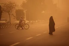میزان گرد و غبار در آبادان به ۲۰ برابر حد مجاز رسید