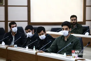 رونمایی از سایت خدمت رسانی درمقابل  پیشگیری از ویروس کرونا