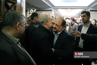 مراسم ختم مادر وزیر بهداشت