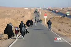 ۸۰۰ نفر از دانشجویان دانشگاه آزاد پای پیاده به زیارت امام رضا(ع) رفتند