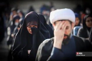 آیین تشییع و تدفین شهید گمنام در دانشگاه خوارزمی