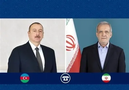 گفت&zwnj;وگوی تلفنی روسای جمهور ایران و آذربایجان