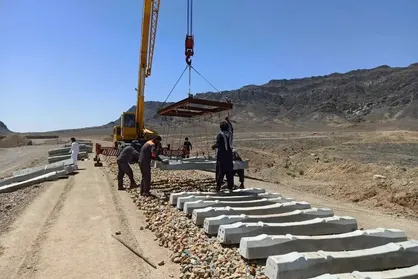 پیشرفت راه&zwnj;آهن چابهار-زاهدان به ۹۰ درصد رسید / پروژه در شرایط جنگ نیز همچنان فعال است