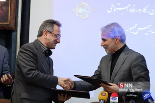 امضای تفاهم نامه برنامه های اشتغال معاونت علمی رییس جمهور و وزارت کار و رفاه اجتماعی