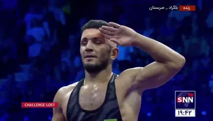 سلام نظامی دادمرز به مدال برنز