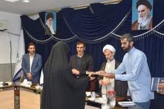 مسئول بسیج دانشجویی دانشگاه حضرت معصومه (س) معارفه شد