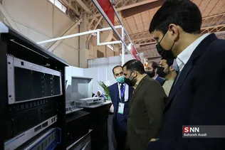 بازدید وزیر ارتباطات از نمایشگاه تلکام ۱۴۰۰