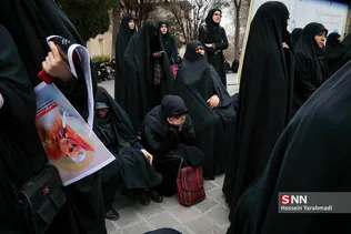 تجمع دانشجویان در دانشگاه تهران