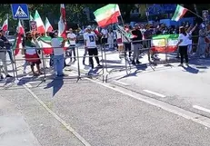 سنگ روی یخ شدن ضدانقلاب در خارج کشور/ تجمع با تعداد محدود و با نماد‌های تجزیه‌طلبی!