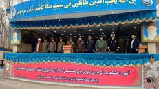 برگزاری اختتامیه نهمین دوره رزم مقدماتی آموزش درجه داری