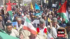 حضور گسترده و پرشور مردم یاسوج در راهپیمایی روز قدس+فیلم