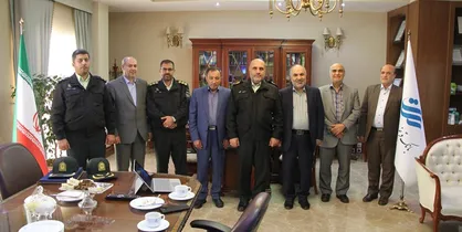 گسترش همکاری ناجای تهران بزرگ و بانک قرض الحسنه رسالت