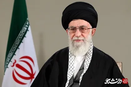 عکس/ سخنرانی رهبر معظم انقلاب در جمع مردم زلزله زده سر پل ذهاب