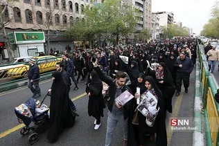 سوگواری شهادت سردار سلیمانی در دانشگاه تهران