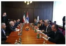 دیدار ظریف با معاون نخست‌وزیر صربستان