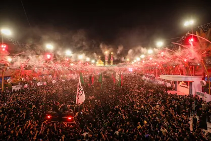 عزاداری شب اربعین حسینی در کربلای معلی