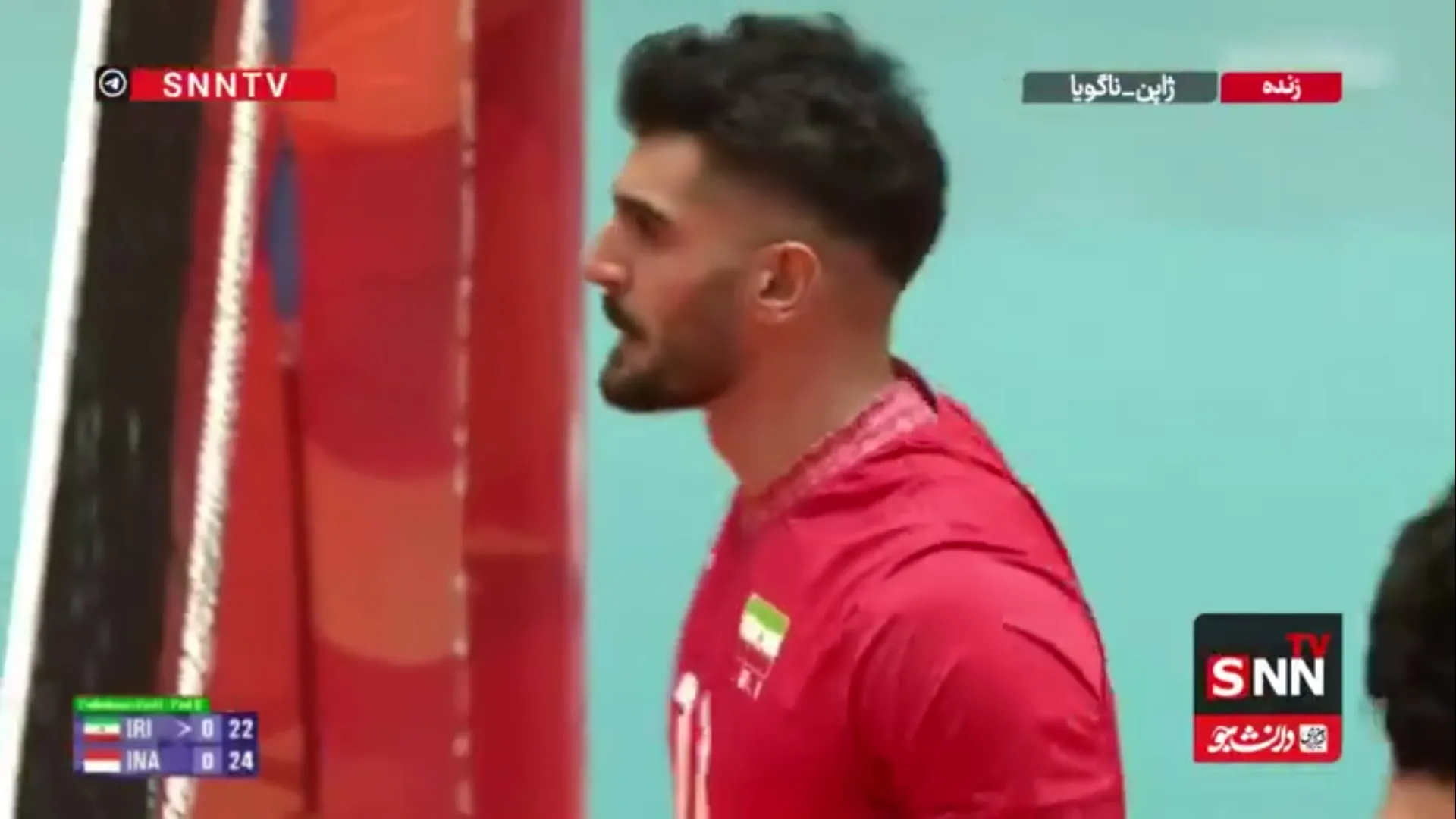 والیبال قهرمانی آسیا؛ پایان ست اول/ ایران ست اول را مقابل اندونزی شکست خورد / ایران 0-1 اندونزی