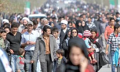 توقف کاهش نرخ رشد جمعیت/ امید به منفی نشدن رشد جمعیت ایران