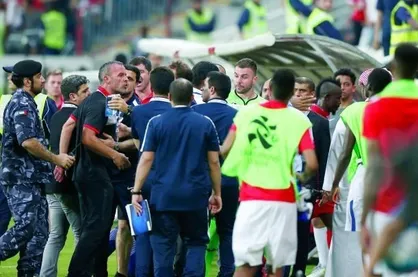 ادعای الریاضیه: حمله پرسپولیسی&zwnj;ها به نیمکت الهلال!+عکس