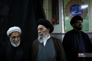 مراسم یادبود شهدای خانواده رهبر انقلاب در حرم عبدالعظیم حسنی(ع)