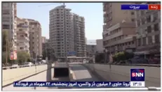 لحظه کشته شدن یک فرد دیگر توسط تیراندازان در الطیونه